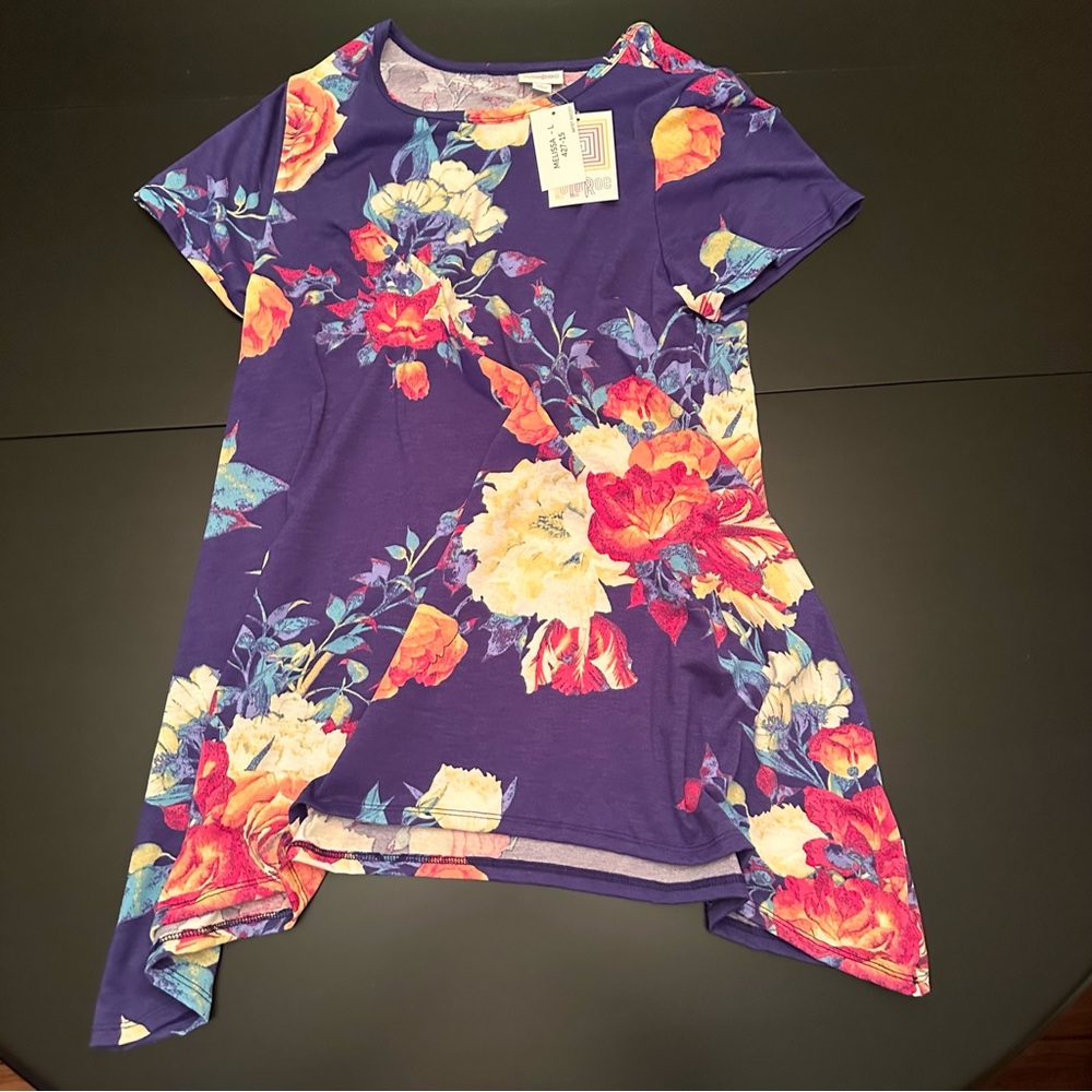NWT Melissa LLR large tunic top